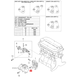 Трубопровод тормозного привода задний правый 58765-FD100 Mobis