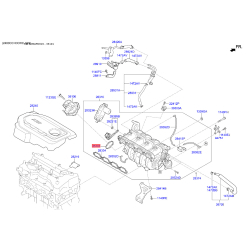 Прокладка впускного коллектора 28312-2GTA0 Mobis