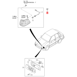 Накладка на педаль, педаль акселоратора MDA01-41711 Mobis