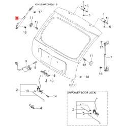 Ремкомплект гальмівного супорта 0K30A-3327Z Mobis