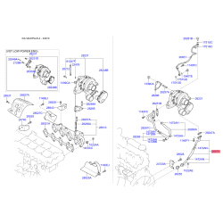 Трубка повітря 28246-2F700 Mobis