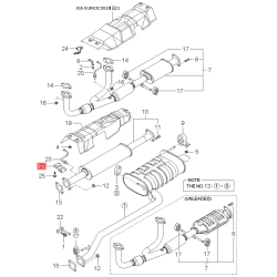 Тяга, замок дверей лівий 81370-38000 Mobis
