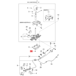 Облицювання / захисна накладка, боковина ліве 0K30A-51994 Mobis