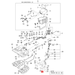 Болт кронштейна мотора 11204-10903 Mobis