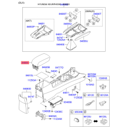 Підлокітник 84660-2H3008M Mobis