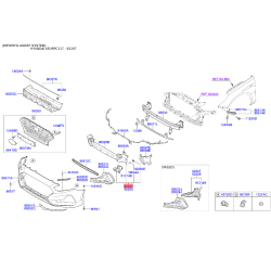 Фара дневного освещения левая 92207-C1500 Mobis