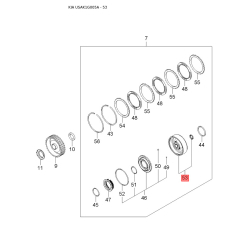 Ступица муфты КПП 43353-23001 Mobis