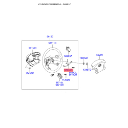 Проводка (жгут) рулевого колеса 56991-3K160 Mobis