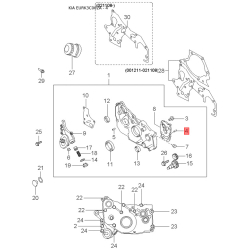 Гідравлічний насос, регулювання динаміки руху 58920-3C500 Mobis