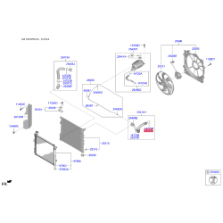 Хомут системи охолодження 25331-2P044 Mobis