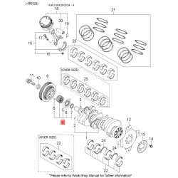 Шків інерційний (муфта) генератора 37321-37400 Mobis