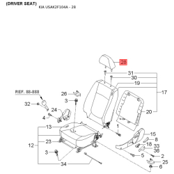 Кронштейн дросельної заслінки 29215-23620 Mobis