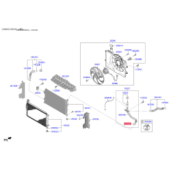 Хомут впускной системы 25331-1W041 Mobis