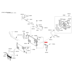 Радиатор охлаждения двигателя 25310-0Z570 Mobis