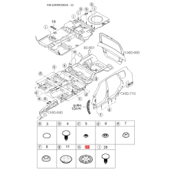 Манжета (сальник) клапана 0KL01-10155 Mobis
