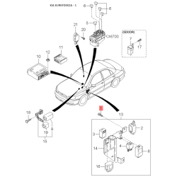 Фара основная правая 0K31A-51030C Mobis