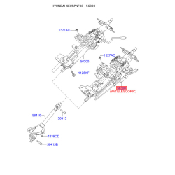 Рульова колонка 56310-3K100 Mobis