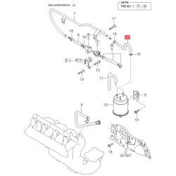 Обивка (накладка) салона 0K2FA-6839344 Mobis