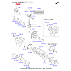 Поршень 23410-2G221 Mobis