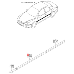 Вал рулевого управления 0K30F-32100C Mobis