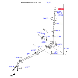 Ручка рычага переключения передач МКПП 43711-A5200 Mobis