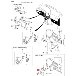 Шланг зчеплення 0K201-41380A Mobis