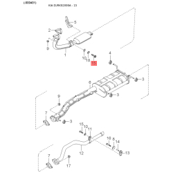 Регулировочная шайба, зазор клапана 0K770-12984 Mobis