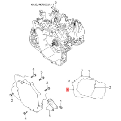 Прокладка (кольцо) крышки маслозаливной горловины 26502-2X000 Mobis