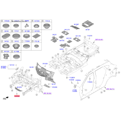Гайка, випускний колектор 13270-08001 Mobis