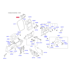 Решітка панелі приладів (торпеди) 97410-3C100 Mobis