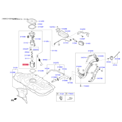 Гільза, приводний механізм – паливний насос високого тиску 31116-3Z900 Mobis