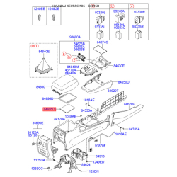 Центральная консоль комлекующие 84695-2B010J9 Mobis