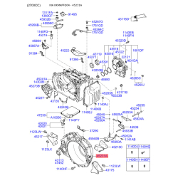 Картер (корпус) КПП 45231-39601 Mobis