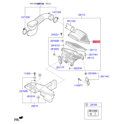 Фильтр воздушный 28111-3R100 Mobis