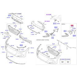 Фара денного освітлення ліва 92207-F2010 Mobis