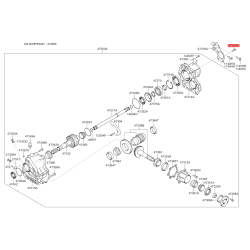 Болт КПП 47390-39000 Mobis