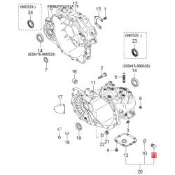 Блок керування, впорскування палива 39120-23320 Mobis