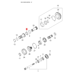 Пістон (кліпса) KGJ21-68885BRU Mobis