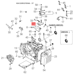 Вал (ось) рычага переключения 45940-39000 Mobis