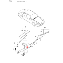 Переключатель указателей поворота 93410-38100 Mobis