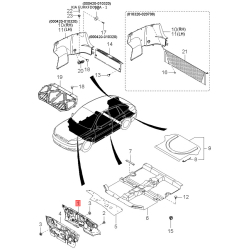 Шарнирный комплект приводного вала правый 0K30A-22510 Mobis