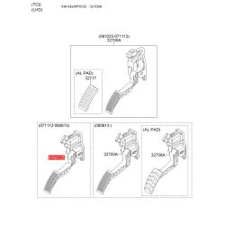Педаль акселератора 32700-1G800 Mobis