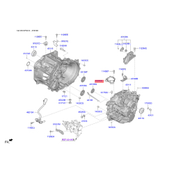 Датчик селектора АКПП 42700-2D010 Mobis
