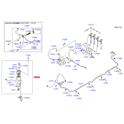 Фильтр топливный 31970-17500 Mobis