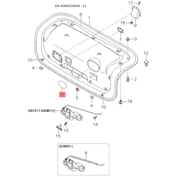 Облицовка передка (передняя панель, морда) 84190-3C500 Mobis