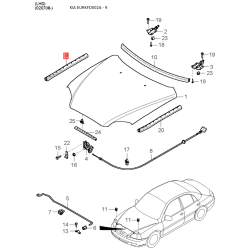 Блок управления, отопление / вентиляция 97272-FD200 Mobis