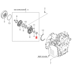 Шаровая опора 54541-2G000 Mobis