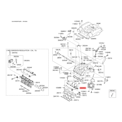 Рампа топливная 35304-3C300 Mobis