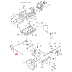 Гідравлічний шланг, кермо 57563-3E050 Mobis