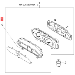 Кріплення радіатора верхнє 25333-3C001 Mobis